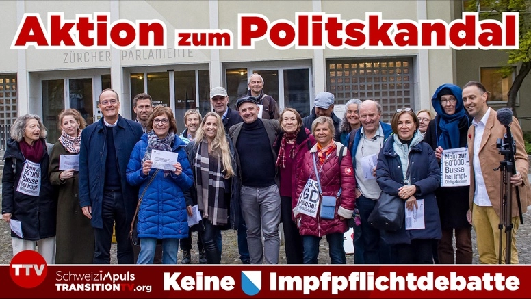 Gelungene Aufklärungsaktion zum Politskandal um das kantonale Gesundheitsgesetz | Zürich, 13.04.2026