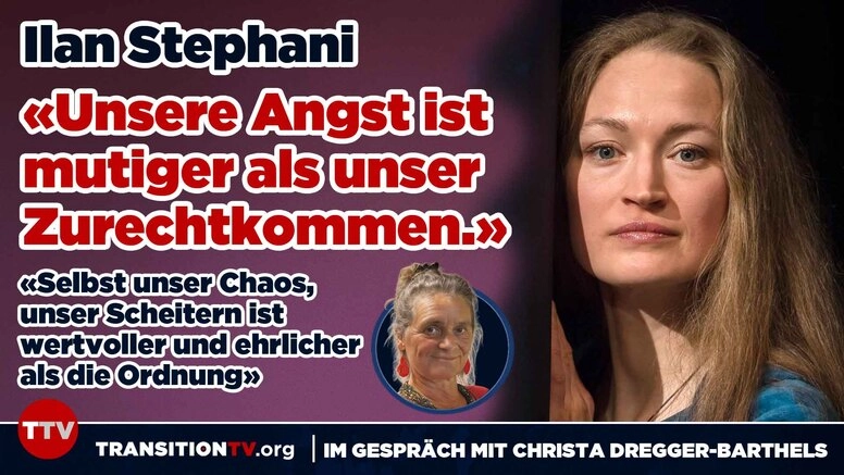 Ilan Stephani - «Unsere Angst ist mutiger als unser Zurechtkommen.» 