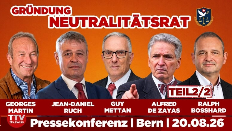 Neutralität ohne Doppelstandards! Ex-Botschafter Ruch & Martin im Klartext | Neutralitätsrat Teil 2