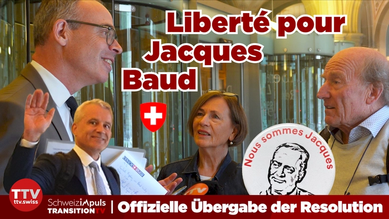 «Sanktionen gegen Jacques Baud aufheben!» | Resolution an Bundesrat übergeben | Fortsetzung folgt...