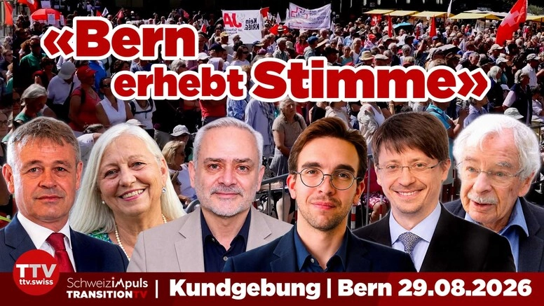 Nationale Kundgebung für Frieden und Neutralität - Bern 29.08.2026