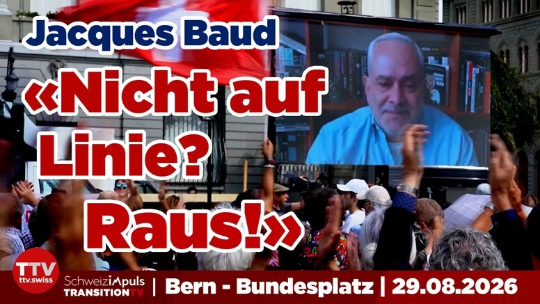 Jacques Baud: « La neutralité en héritage » | Manifestation à Berne | {bilingue 🇫🇷🇩🇪} | 29.08.2026