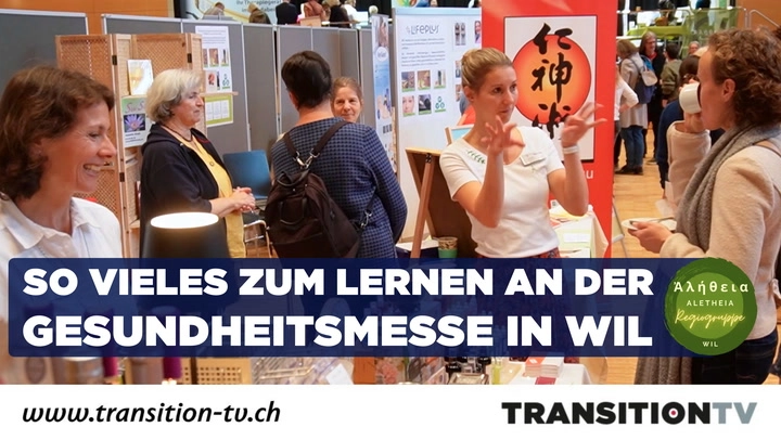 ALETHEIA-Gesundheitsmesse | Ein harmonischer Dreiklang von Kopf, Herz und Hand | Wil SG, 9.11.2024