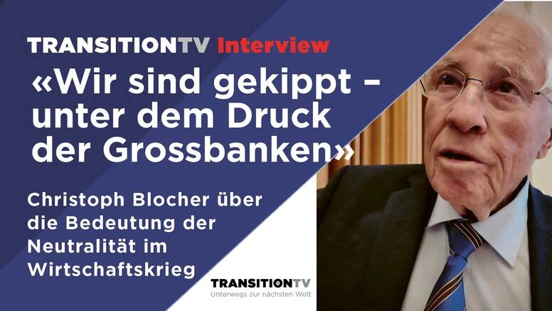 Christoph Blocher: «Wir sind gekippt – unter dem Druck der Grossbanken»