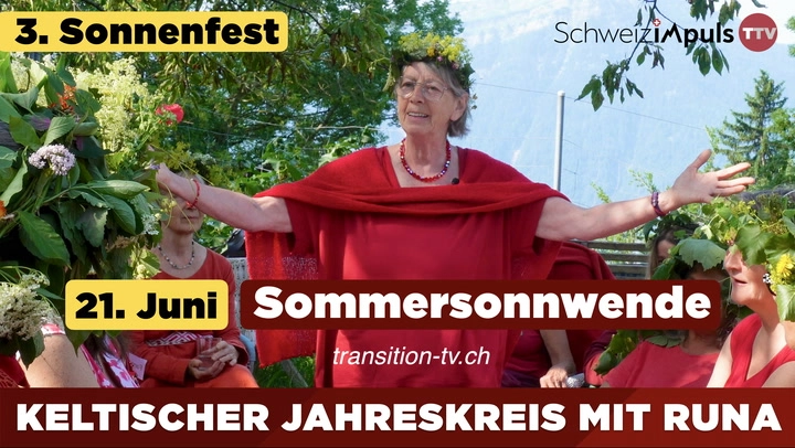 Runa Imfeld am «Grossmueter-Kongress» über die Sommersonnwende | Hirschenhof, 21. Juni 2025