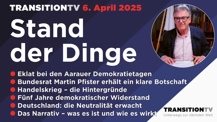Demokratie im Krieg - Stand der Dinge vom 6. April 2025
